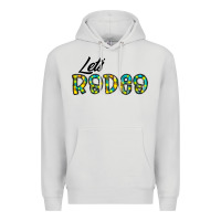 Dove Grey let's rodeo Premium Hoodie - CowhideDigitalArt