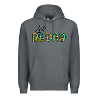 Rock let's rodeo Premium Hoodie - CowhideDigitalArt