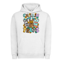 Pigment Lunar Rock Chillin with my peeps Easter Urban Hoodie - OliviaCreatesArt