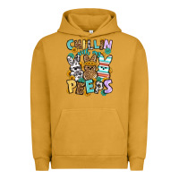 Pigment Peanut Butter Chillin with my peeps Easter Urban Hoodie - OliviaCreatesArt