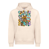 Chillin With My Peeps Easter Urban Hoodie | Teevron