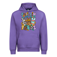 Tulip Chillin with my peeps Easter Urban Hoodie - OliviaCreatesArt