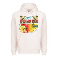 Pale Pink sweet summer time Premium Hoodie - HRA Design Shop