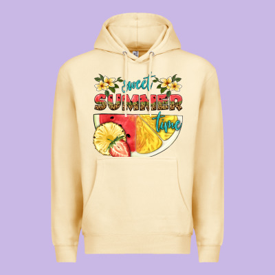 Sweet Summer Time Premium Hoodie Designed By Hra Design Shop