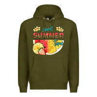 Army Green sweet summer time Premium Hoodie - HRA Design Shop