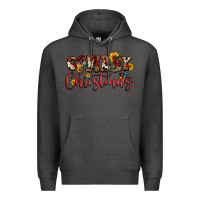 Charcoal Heather cowboy christmas Premium Hoodie - FaDigitalArtStudio