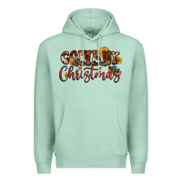 Seafoam cowboy christmas Premium Hoodie - FaDigitalArtStudio