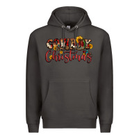 Smoke cowboy christmas Premium Hoodie - FaDigitalArtStudio