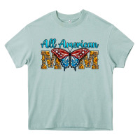 Arona All American Mom Butterfly Heavy Core Tee - LillyAllenDesigns