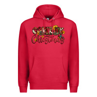 Cardinal cowboy christmas Premium Hoodie - FaDigitalArtStudio