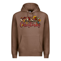 Chestnut cowboy christmas Premium Hoodie - FaDigitalArtStudio