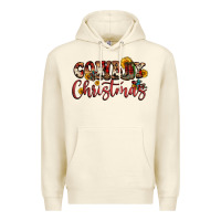 Sandshell cowboy christmas Premium Hoodie - FaDigitalArtStudio