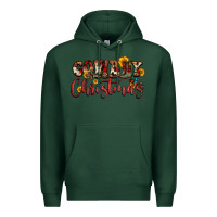 Sports Green cowboy christmas Premium Hoodie - FaDigitalArtStudio