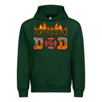 Forest Green firefighter dad Urban Hoodie - HRA Design Shop
