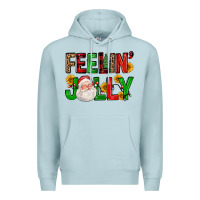 Blue Mist feelin' jolly Premium Hoodie - FaDigitalArtStudio