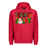 Cardinal feelin' jolly Premium Hoodie - FaDigitalArtStudio