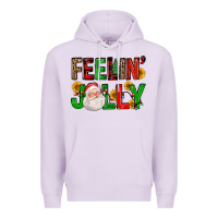 Lilac feelin' jolly Premium Hoodie - FaDigitalArtStudio