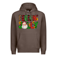 Coffee feelin' jolly Premium Hoodie - FaDigitalArtStudio