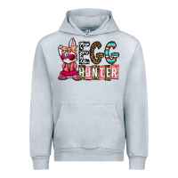 Heather Grey Egg Hunter Urban Hoodie - CowhideDigitalArt