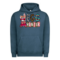 Pigment Midnight Navy Egg Hunter Urban Hoodie - CowhideDigitalArt