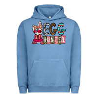 Pigment Pebble Blue Egg Hunter Urban Hoodie - CowhideDigitalArt