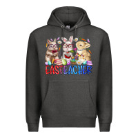 Charcoal Heather eastteacher Premium Hoodie - RacoonDesign