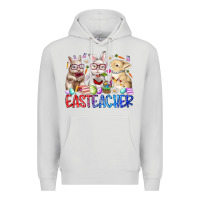 Dove Grey eastteacher Premium Hoodie - RacoonDesign