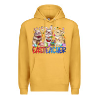 Mustard eastteacher Premium Hoodie - RacoonDesign