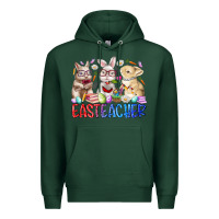 Sports Green eastteacher Premium Hoodie - RacoonDesign
