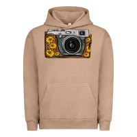 Pigment Burro sunflower leopard vintage camera Urban Hoodie - FaDigitalArtStudio