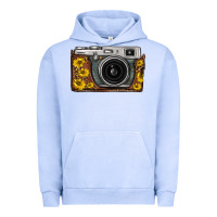 Pigment Grape Ice sunflower leopard vintage camera Urban Hoodie - FaDigitalArtStudio