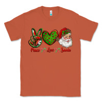 Copper peace love santa Classic Tee - RanaPortraitStore