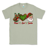 Matcha peace love santa Classic Tee - RanaPortraitStore