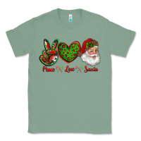 Sage peace love santa Classic Tee - RanaPortraitStore