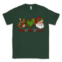 Sports Green peace love santa Classic Tee - RanaPortraitStore