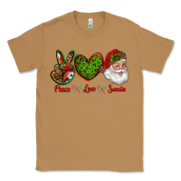 Toasted Coconut peace love santa Classic Tee - RanaPortraitStore