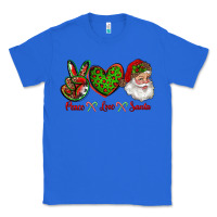 True Royal peace love santa Classic Tee - RanaPortraitStore