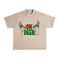 French Oak Oh deer christmas Urban Heavy Tee - Artiststas
