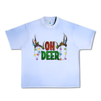Oh Deer Christmas Urban Heavy Tee | Teevron
