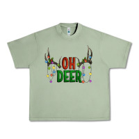 Oil Green Oh deer christmas Urban Heavy Tee - Artiststas