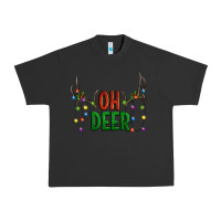 Pigment Black Oh deer christmas Urban Heavy Tee - Artiststas