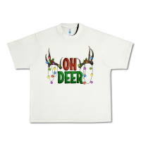 Pistachio Oh deer christmas Urban Heavy Tee - Artiststas