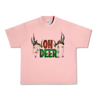Salmon Oh deer christmas Urban Heavy Tee - Artiststas