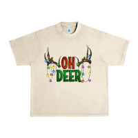 Sandshell Oh deer christmas Urban Heavy Tee - Artiststas