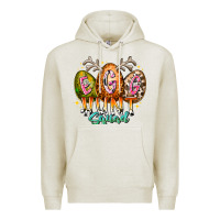 Oatmeal Heather egg hunt squad Premium Hoodie - RacoonDesign
