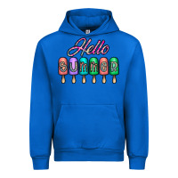 Cobalt hello summer Urban Hoodie - CowhideDigitalArt