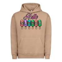 Pigment Burro hello summer Urban Hoodie - CowhideDigitalArt