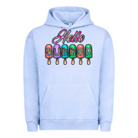 Pigment Grape Ice hello summer Urban Hoodie - CowhideDigitalArt