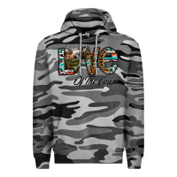 Slate Camo lov of thecows Premium Hoodie - CowhideDigitalArt