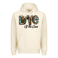 Tofu lov of thecows Premium Hoodie - CowhideDigitalArt